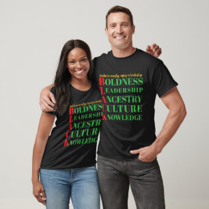 Camiseta Celebrando el Mes de la Historia Afroamer
