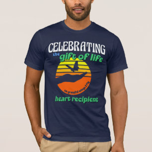 Camiseta Celebrando el regalo del trasplante de corazón vit