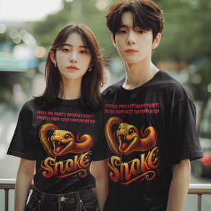 Camiseta Celebrando el vibrante año de la serpiente en 2025