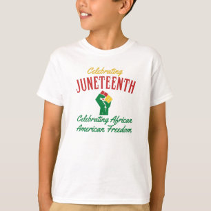 Camiseta Celebrando Juneteenth Libertad Afroamericana T-