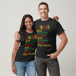 Camiseta Celebrando la historia negra