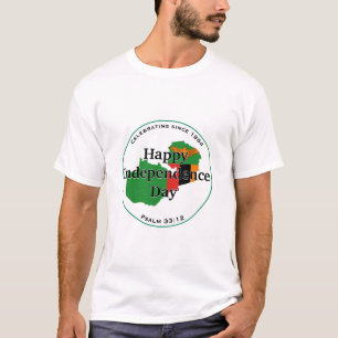 Camiseta Celebrando la INDEPENDENCIA Zambiana