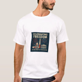 Camiseta Celebrando la libertad