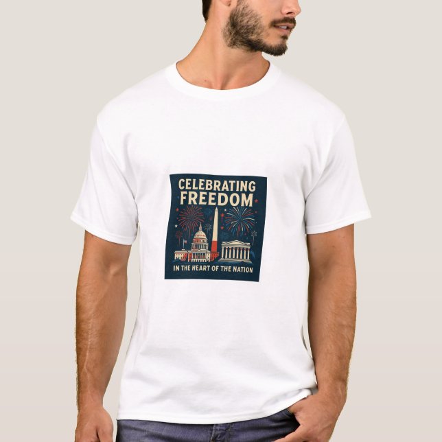 Camiseta Celebrando la libertad (Anverso)