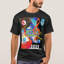 Camiseta Celebrando la música