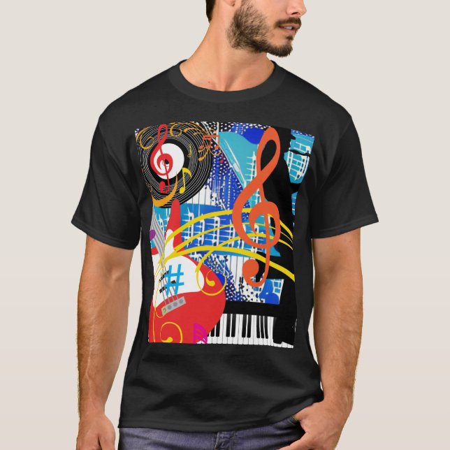 Camiseta Celebrando la música (Anverso)