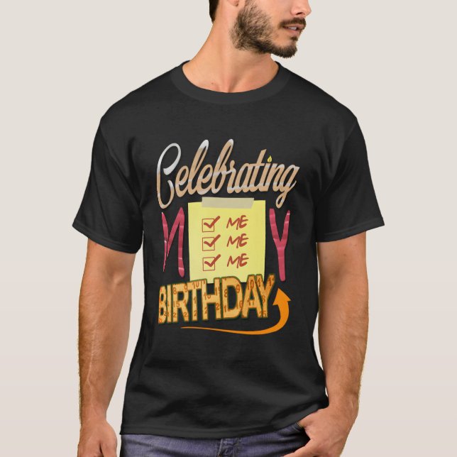 Camiseta Celebrando mi (Anverso)