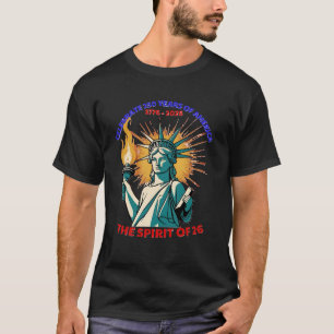 CAMISETA CELEBRAR 250 AÑOS DE ESTADOS UNIDOS -EL ESPÍRITU D