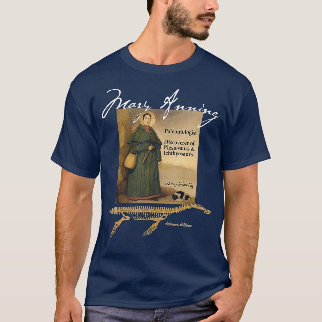 Camiseta Celebrar a la paleontóloga pionera Mary Anning (Anverso)