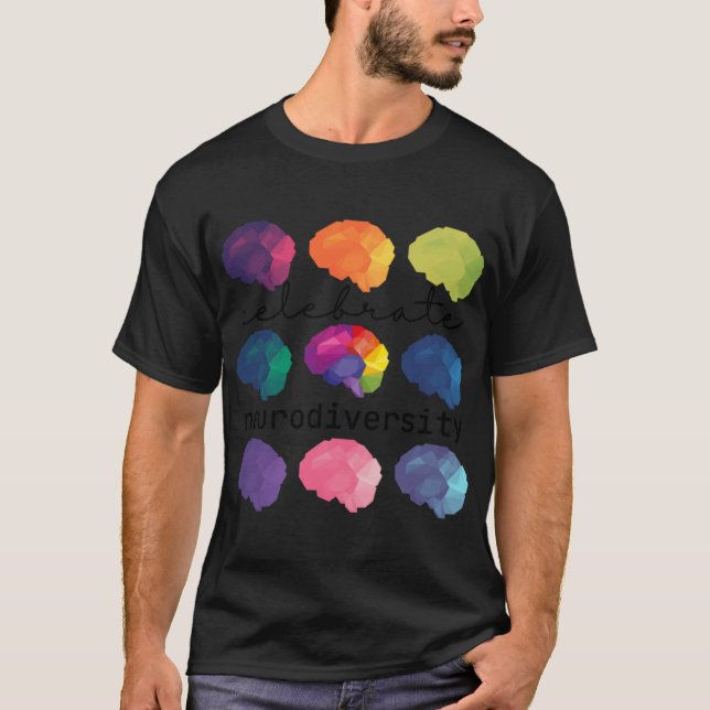 Camiseta celebrar amigo neurodiverso (Anverso)