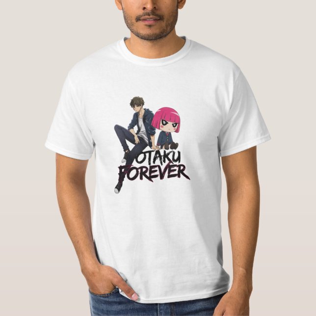 Camiseta Celebrar Anime con diseños divertidos y extravagan (Anverso)