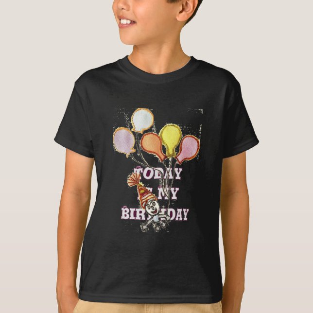 Camiseta Celebrar con nuestro alegre saludo de cumpleaños (Anverso)
