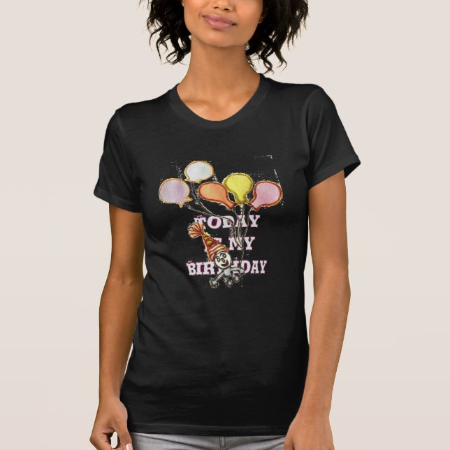 Camiseta Celebrar con nuestro alegre saludo de cumpleaños (Anverso)