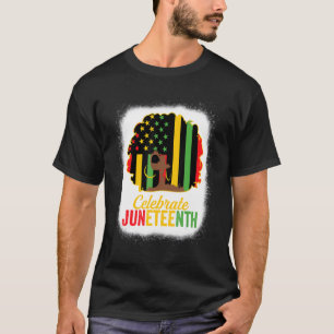 Camiseta Celebrar el 18 de junio de 1865 mujeres afroameric