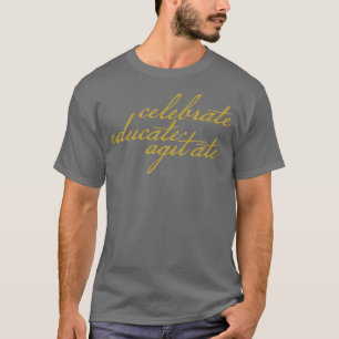 Camiseta Celebrar el Agitado Educativo
