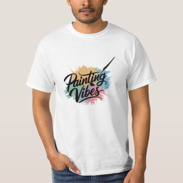 Camiseta Celebrar el arte con diseños de pintores únicos (Anverso)