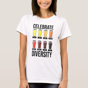 Camiseta Celebrar el Bartender de la Diversidad