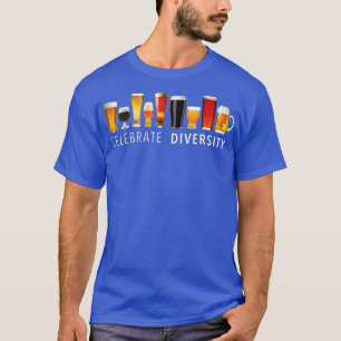 Camiseta Celebrar el consumo de cerveza de artesanía