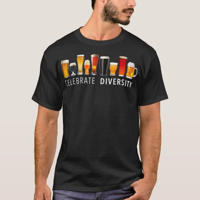 Camiseta Celebrar el consumo de cerveza en la artesanía (2) (Anverso)