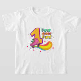 Camiseta celebrar el cumpleaños de su bebé