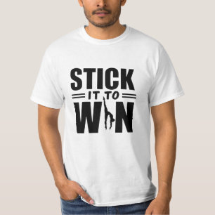 Camiseta Celebrar el deporte con el arte Lacrosse único