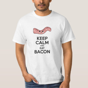 Camiseta Celebrar el desayuno con el arte del tocino