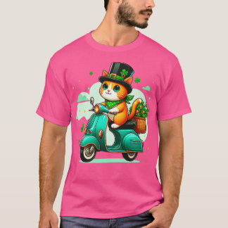 Camiseta Celebrar el Día de San Patricio con un lindo y fla