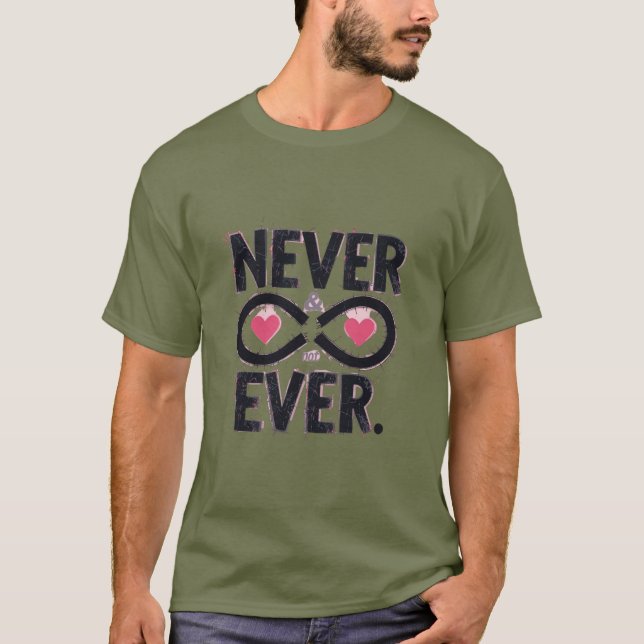 Camiseta Celebrar el Día de San Valentín (Anverso)