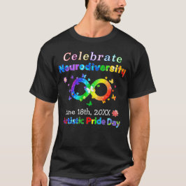 Camiseta Celebrar el Día del Orgullo Autista de la Neurodiv