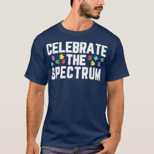Camiseta Celebrar El Espectro Neurodiversidad Autismo TDAH