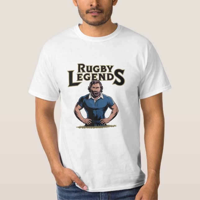 Camiseta Celebrar el espíritu del rugby con una obra de Gua (Anverso)