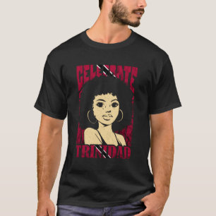 Camiseta Celebrar el orgullo trinitense Trinidad y Tobago