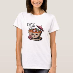 Camiseta Celebrar el sabor con diseños de curry personaliza