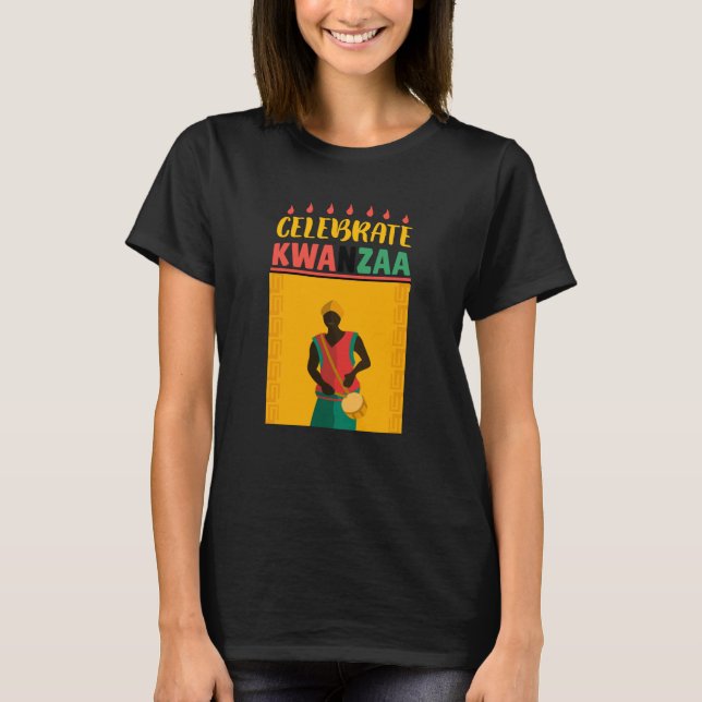 Camiseta Celebrar Kwanzaa (Anverso)
