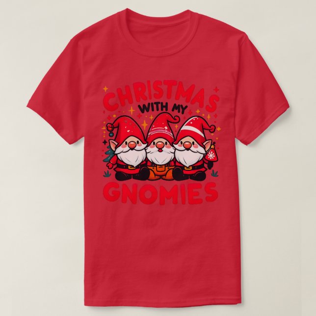 Camiseta Celebrar la alegría de los Navidades y el ocasio e (Diseño del anverso)
