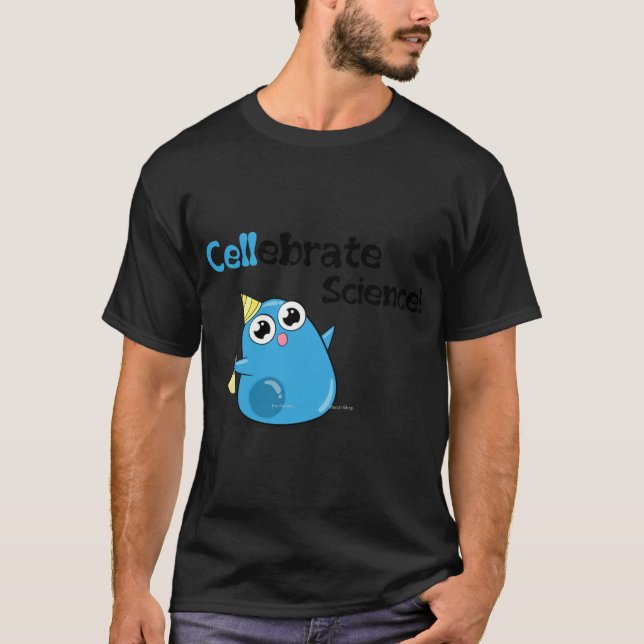 Camiseta Celebrar la ciencia retro (Anverso)