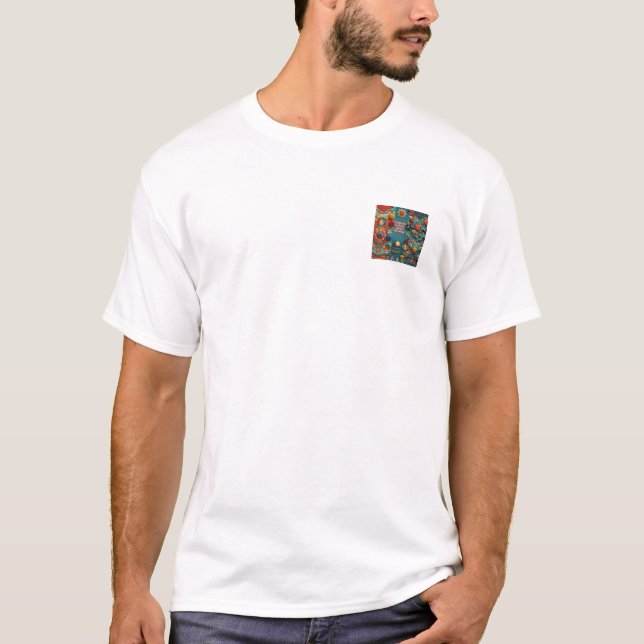 Camiseta Celebrar la cultura, honrar el patrimonio (Anverso)