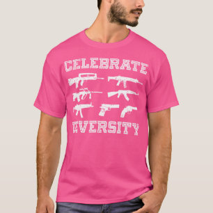 Camiseta Celebrar la diversidad de los diferentes amantes d
