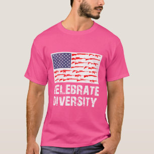 Camiseta Celebrar La Diversidad - Graciosa 2ª Enmienda Shir