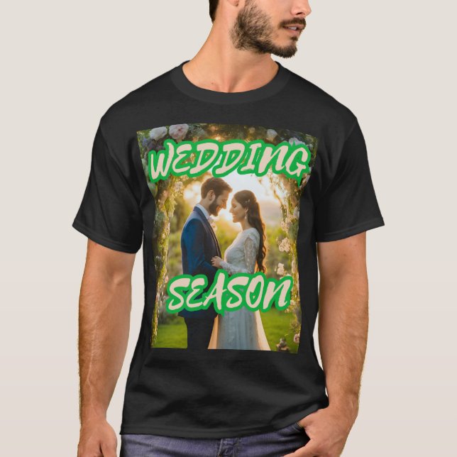 Camiseta Celebrar la magia de la temporada de Bodas (Anverso)