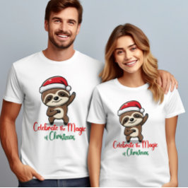 Camiseta Celebrar la magia de los Navidades