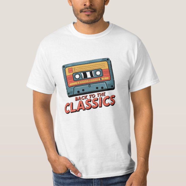 Camiseta Celebrar la música retro con el arte de Guay (Anverso)