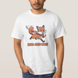 Camiseta Celebrar la naturaleza con el arte de Fox