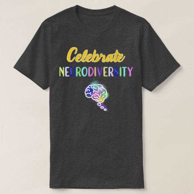 Camiseta Celebrar la neurodiversidad (Diseño del anverso)