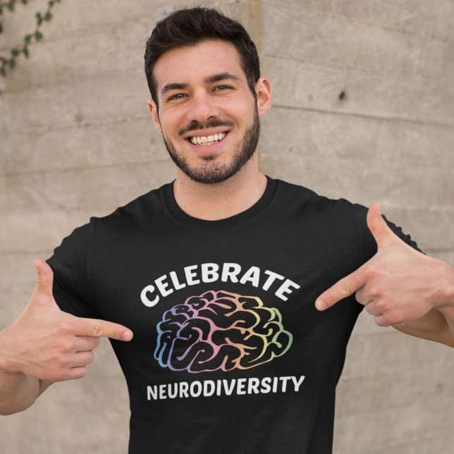 Camiseta Celebrar la neurodiversidad (Subido por el creador)
