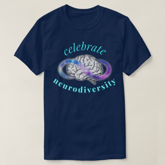 Camiseta Celebrar la neurodiversidad 15 (Diseño del anverso)
