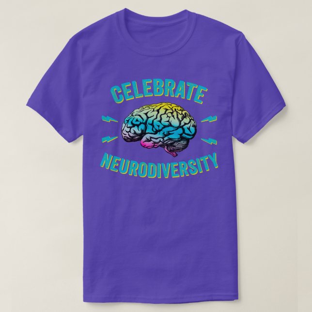 Camiseta Celebrar la neurodiversidad 5 (Diseño del anverso)