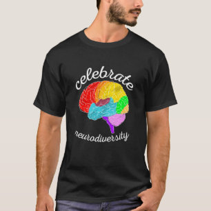Camiseta Celebrar la neurodiversidad Autism Awareness Adhd