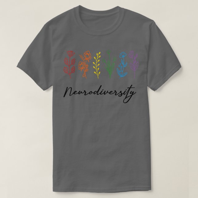 Camiseta Celebrar la neurodiversidad Autismo Conciencia sob (Diseño del anverso)