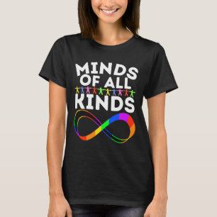 Camiseta Celebrar La Neurodiversidad En Todo Tipo De Mentes